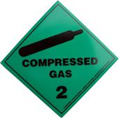 Compressed Gas (Sticker) - from £3 | Kent Diving